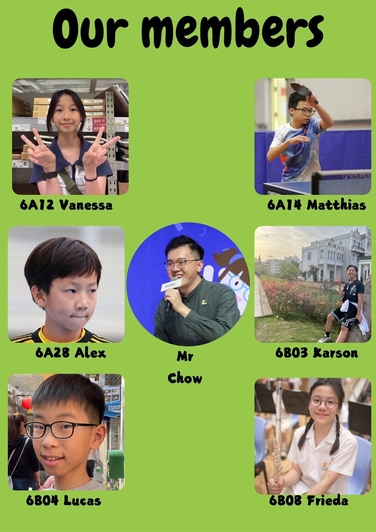 Group 1 Members